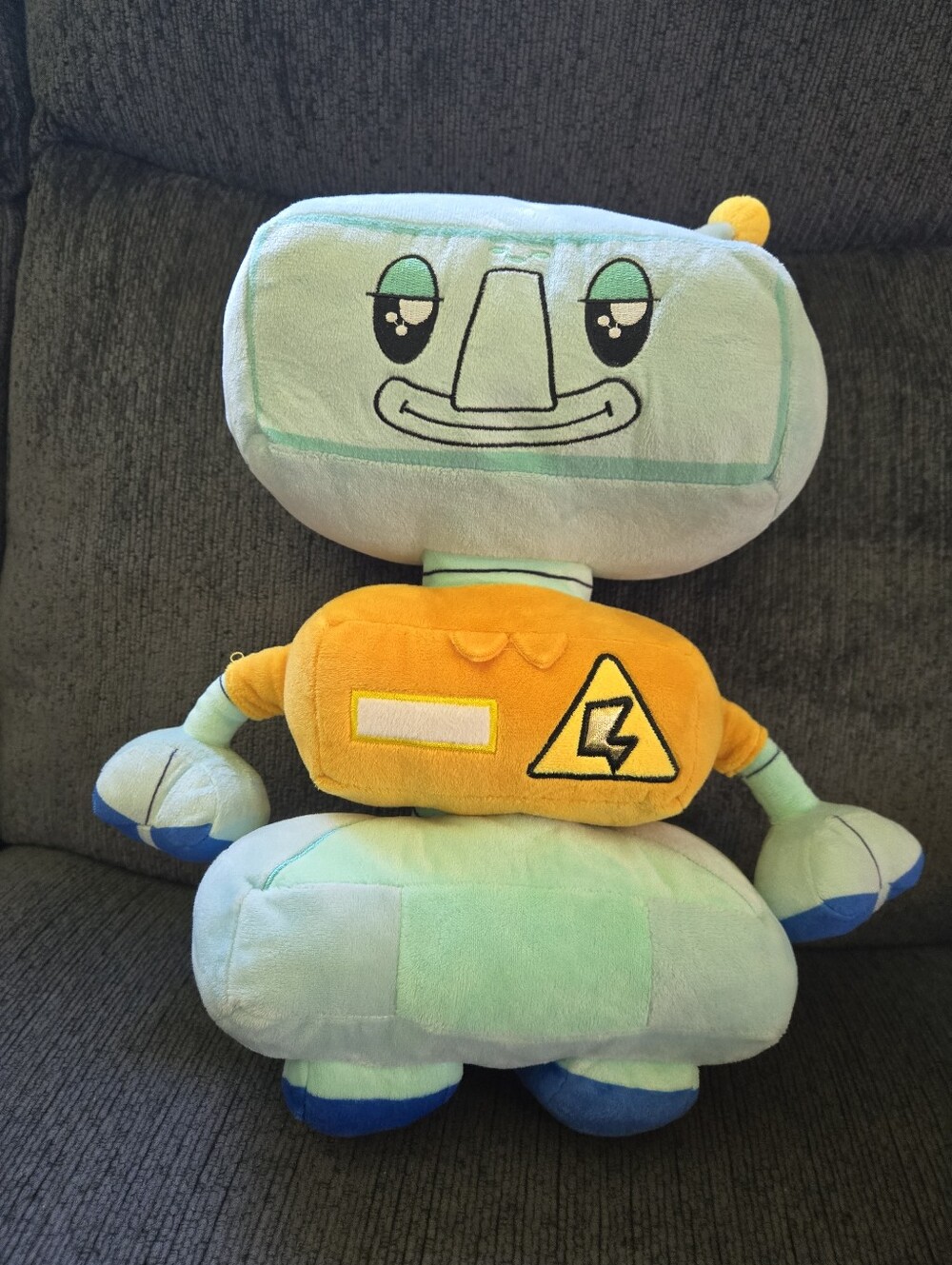 Lankybox X SpongeBob SquarePants Squidward Lankybot Plush Stuffed Animal